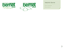 Tablet Screenshot of bernet-gartenbau.ch